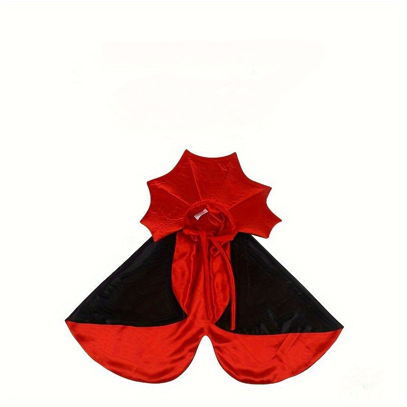 Halloween Pet Vampire Costume For Cats or Small Dogs Polyester