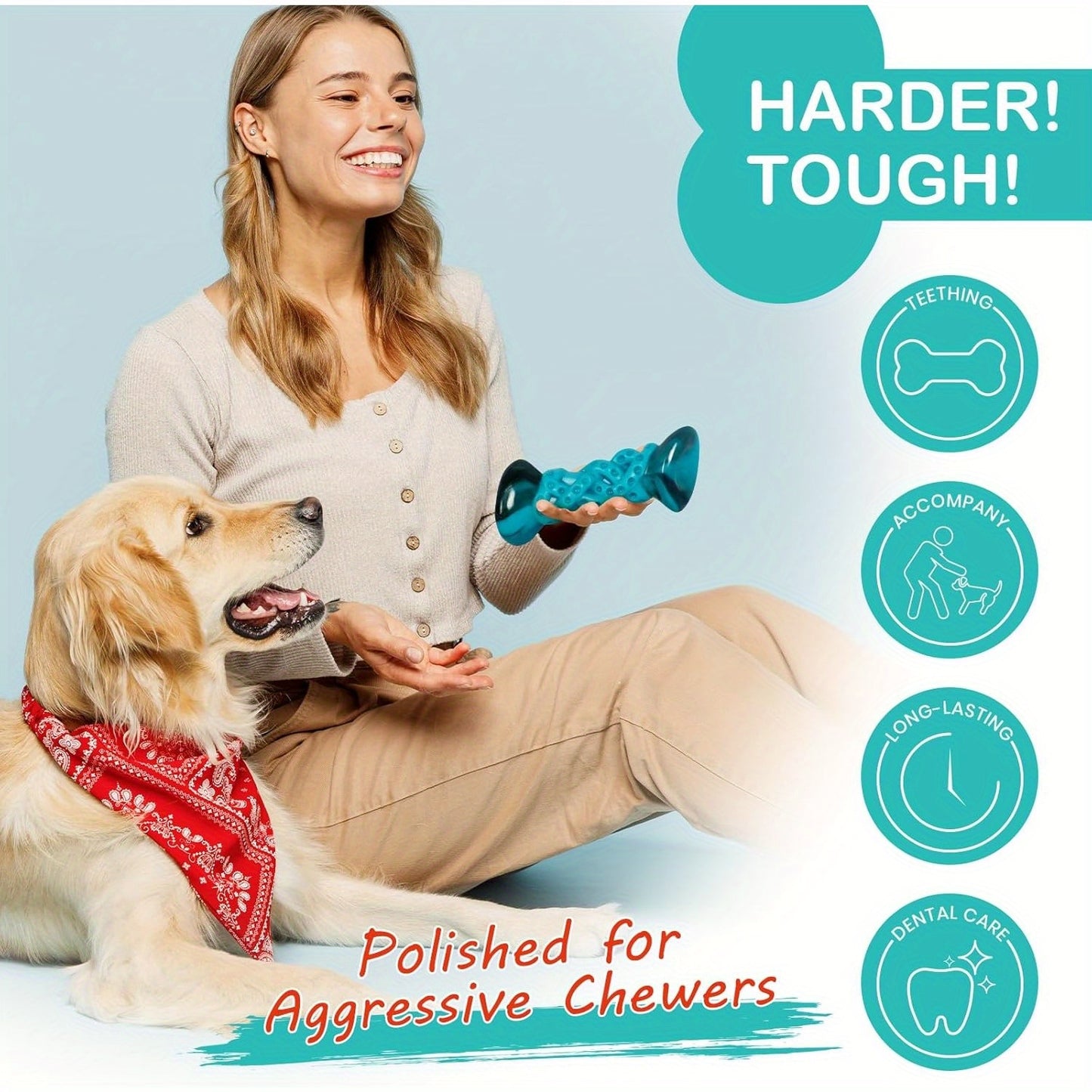 Durable Chew Toys for Large Dogs and Heavy Chewers