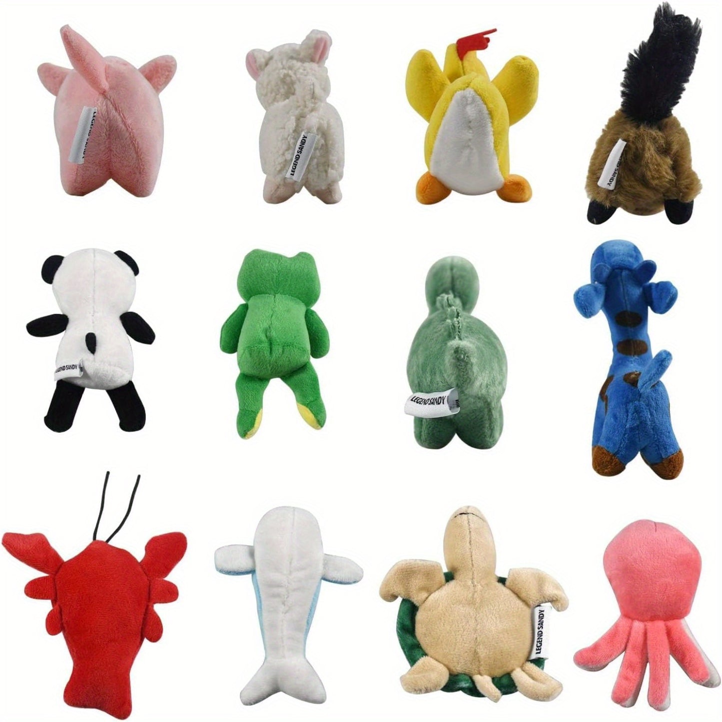Squeaky Plush Dog Toy Pack for Happy Playtime Fun