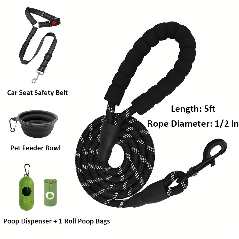 MUMUPET No Pull Dog Harness And Leash Set Reflective