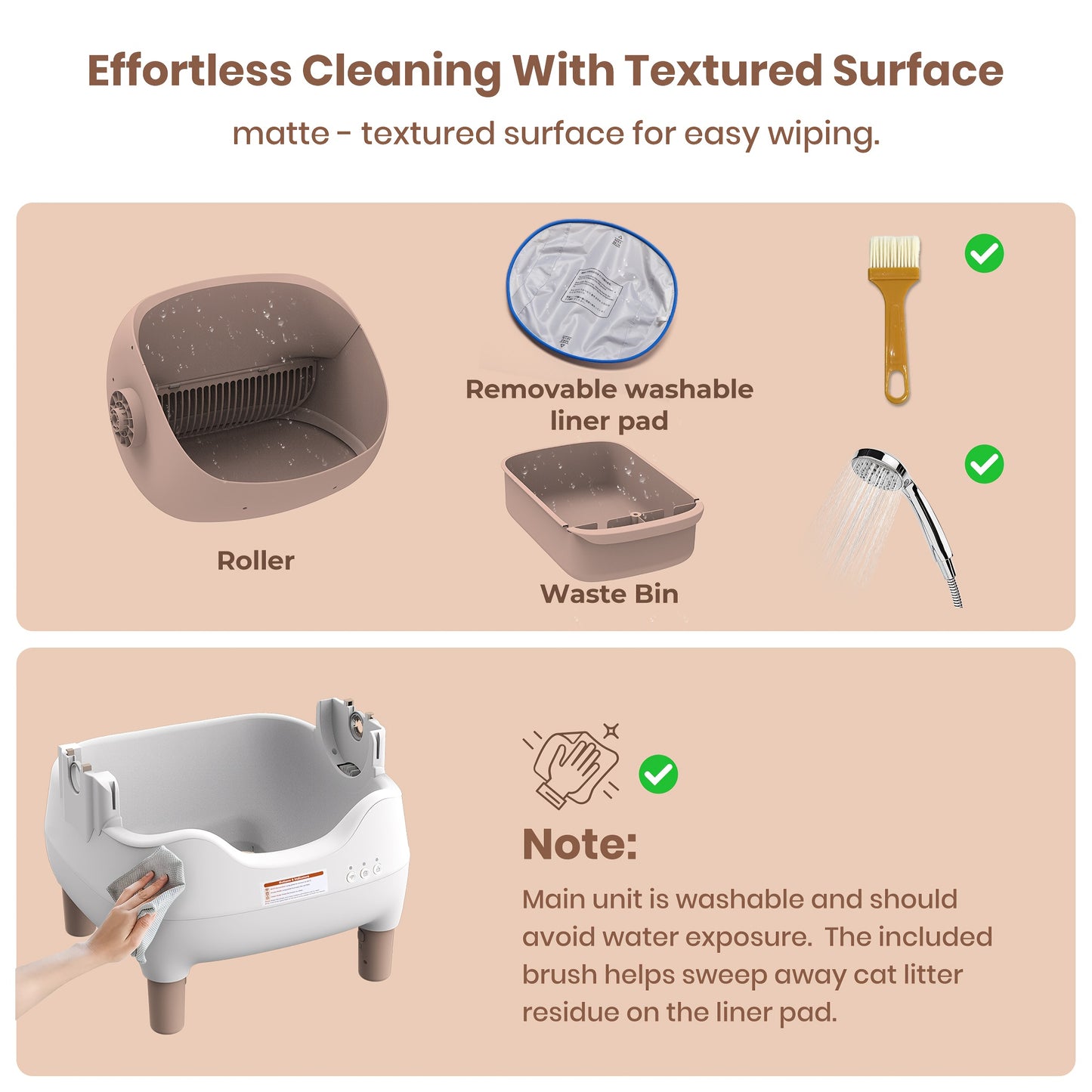 Smart Auto Self Cleaning Cat Litter Box With App Control