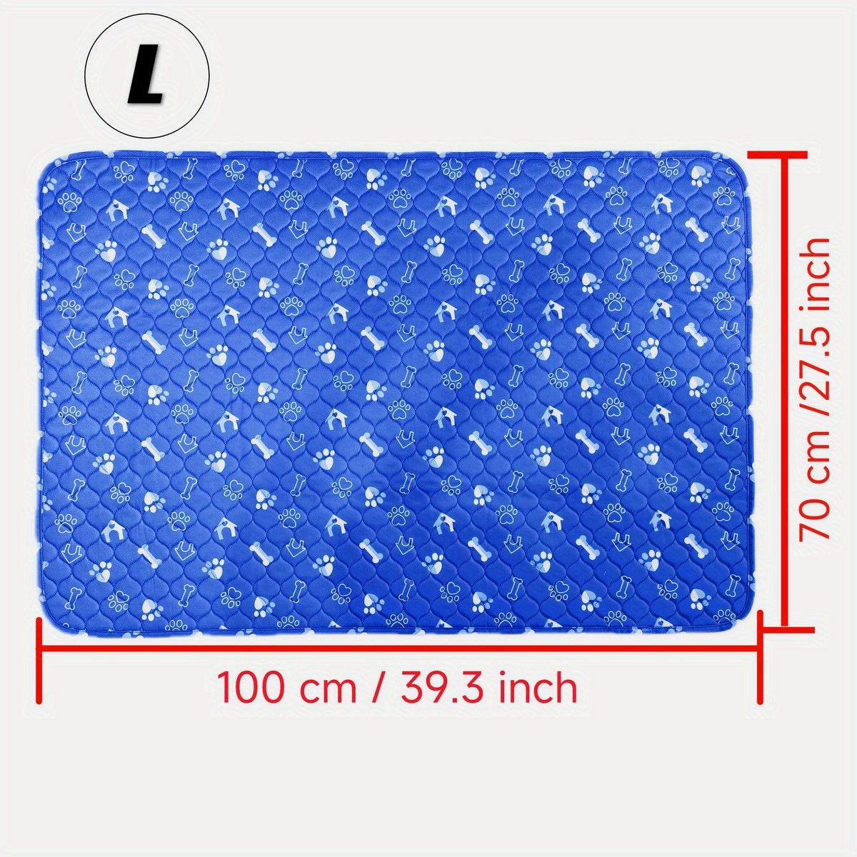Pet Pee Pads, Washable And Reusable Dog Pee Pads, Absorbent Dog Bed Pad Mat With Non-Slip Bottom, Pet Potty Training Pad For Playpen, Crate And Floor