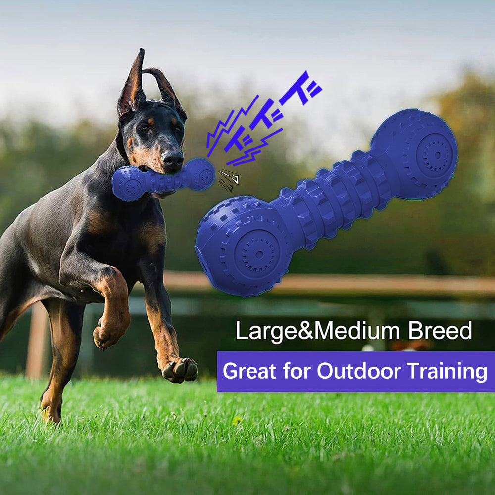 Durable Squeaky Dog Toys for Aggressive Chewers and Large Breeds