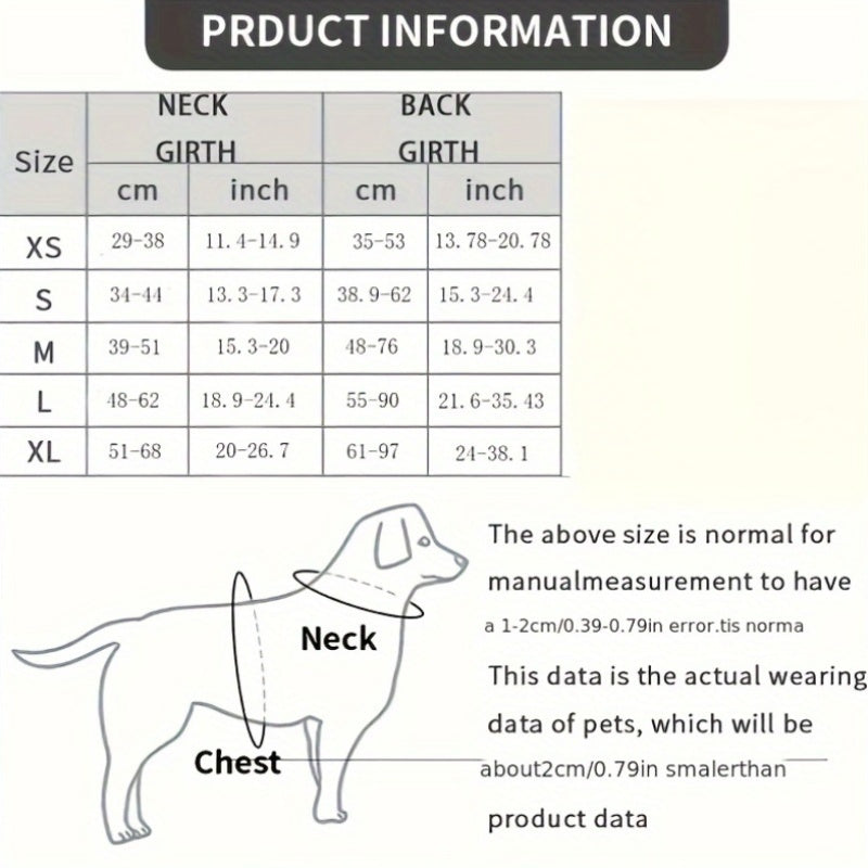 Reflective Service Dog Harness Set With Leash 5 Patches Kit