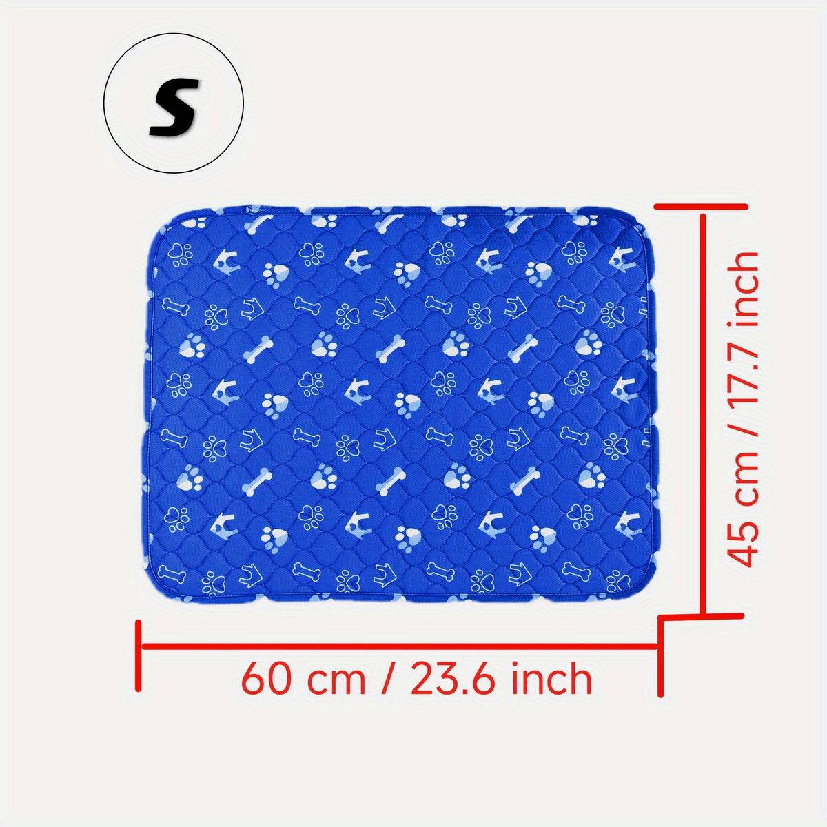 Pet Pee Pads, Washable And Reusable Dog Pee Pads, Absorbent Dog Bed Pad Mat With Non-Slip Bottom, Pet Potty Training Pad For Playpen, Crate And Floor