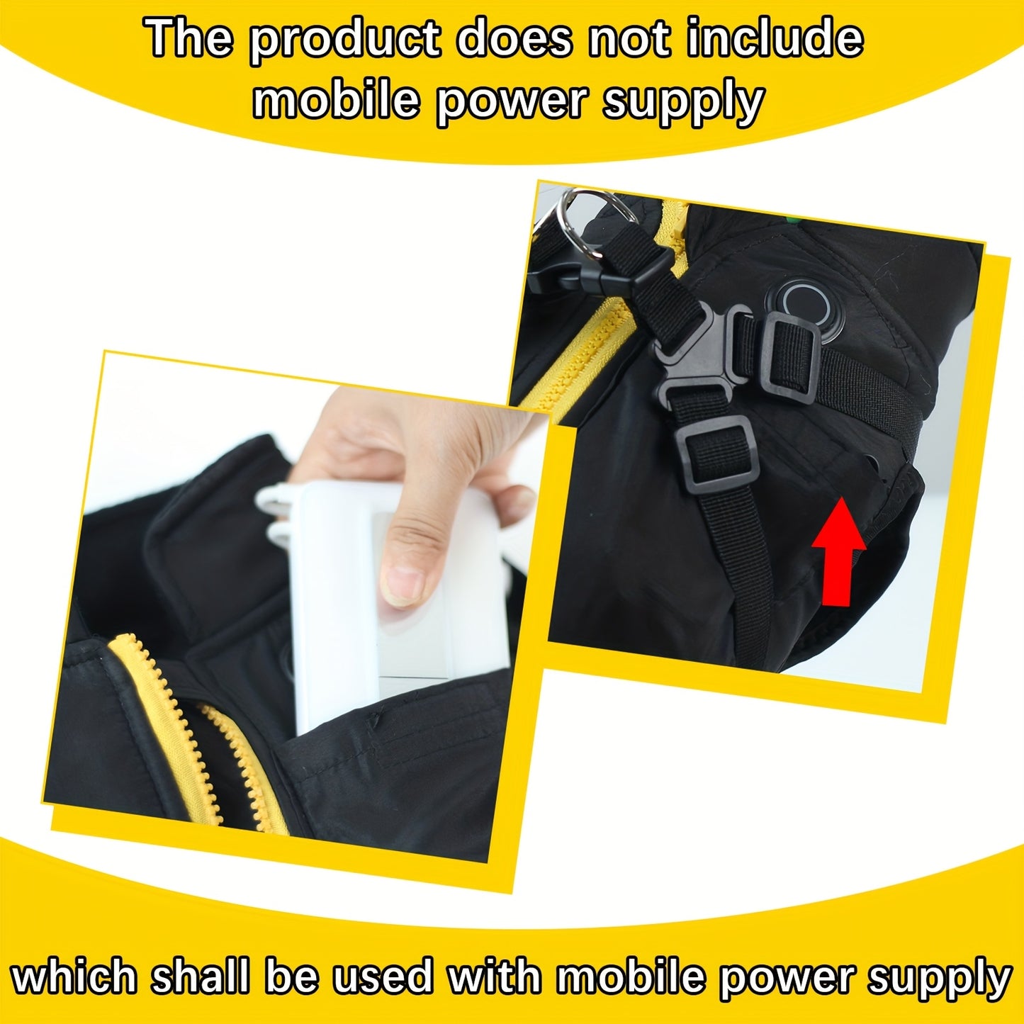 USB Powered Pet Heated Coat With 3 Temperature Settings