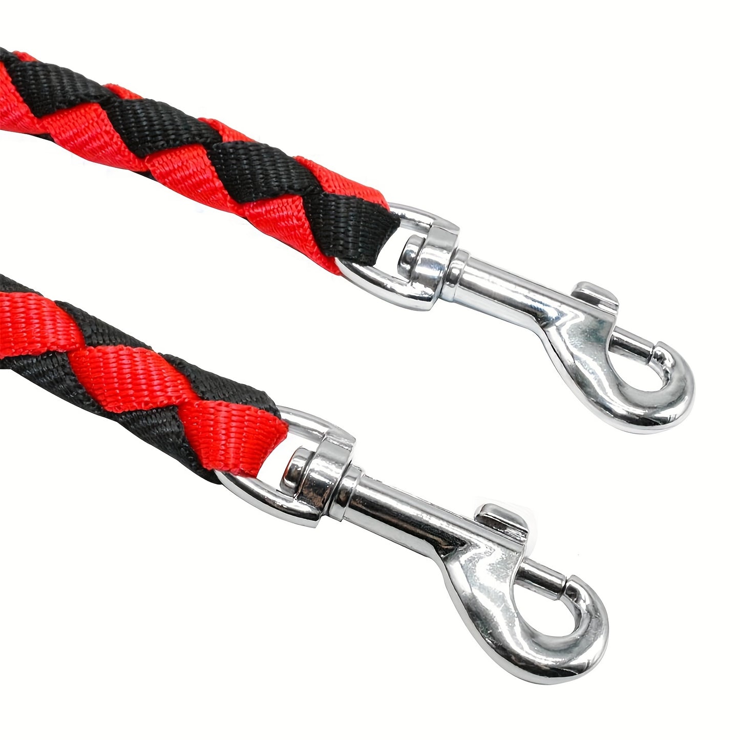 Dual Dog Leash with 360 Degree Swivel and Padded Handle