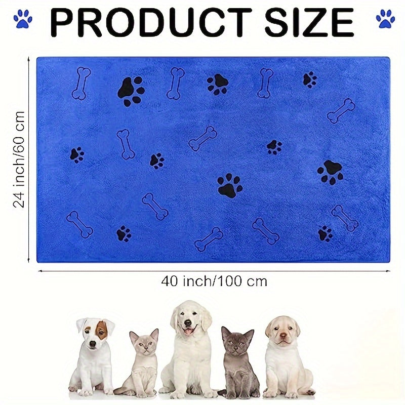 Soft Microfiber Dog Towels for Quick Drying and Grooming