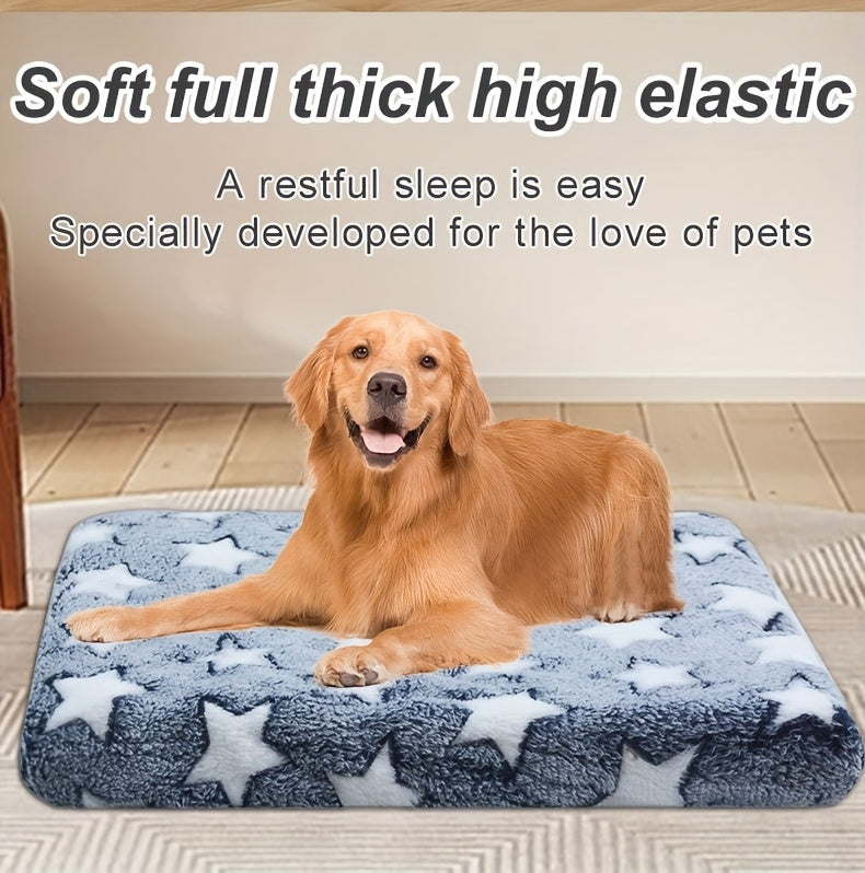 Luxury Plush Dog Beds Detachable Washable Non Slip Mats