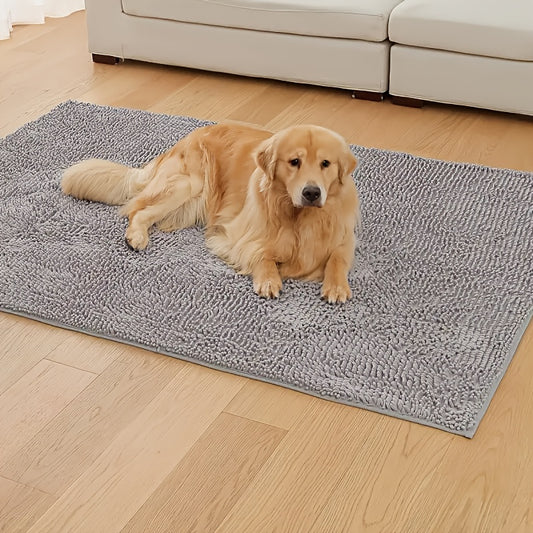 Dog Door Mat Absorbent Non Slip Quick Dry Microfiber