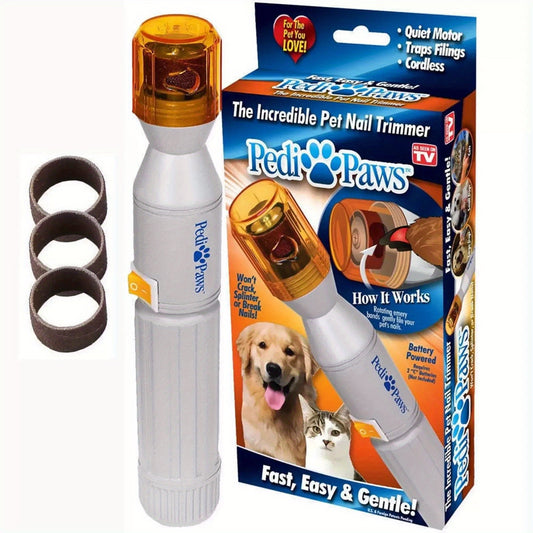 Electric Pet Nail Grinder And Clipper For Dogs And Cats