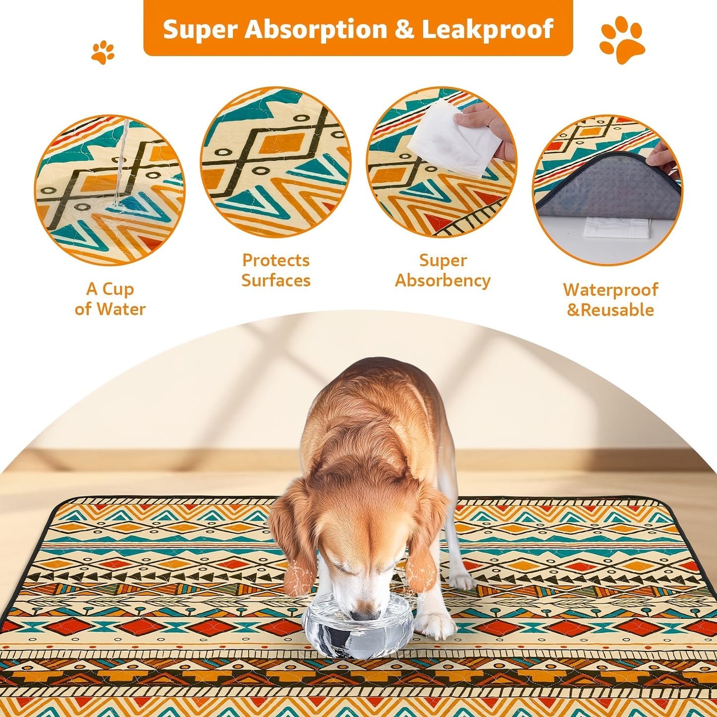 Leak-Resistant Dog Training Pads for Easy Cleanup and Odor Control