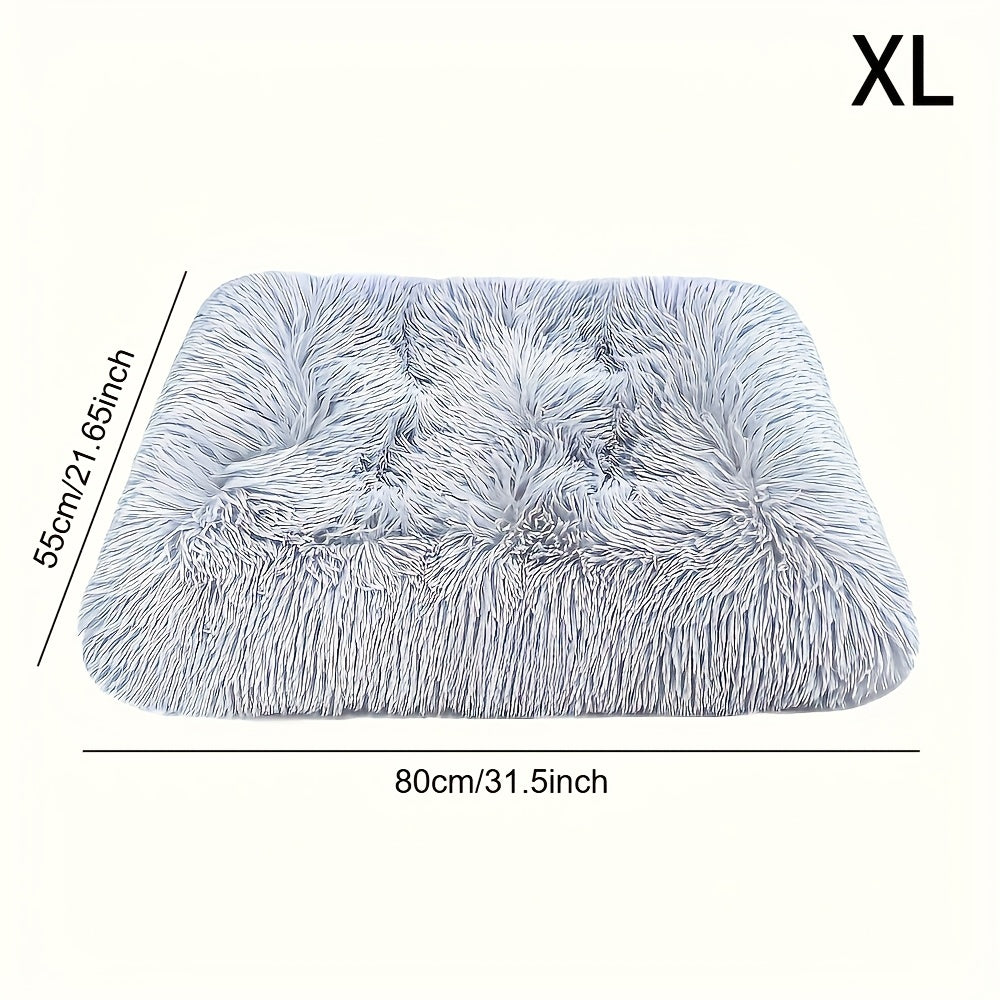 Cozy Polyester Dog Bed With Detachable Cover