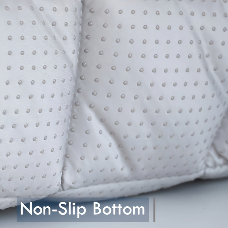 Washable Dog Crate Mat Pad with Anti-Slip Bottom - 2 Pack