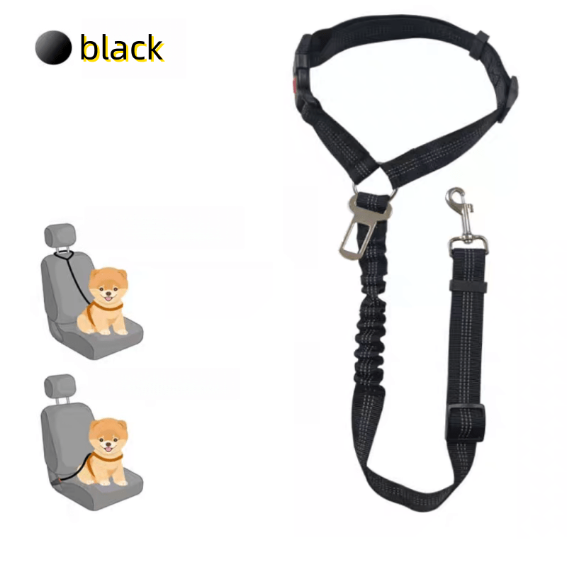 2 In 1 Heavy Duty Universal Dog Car Seat Belt Harness