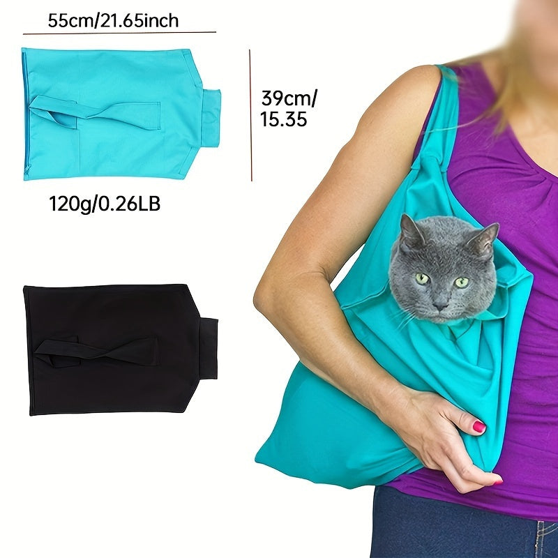 Comfy Soft-Sided Cat Carrier Bag for Travel and Safety