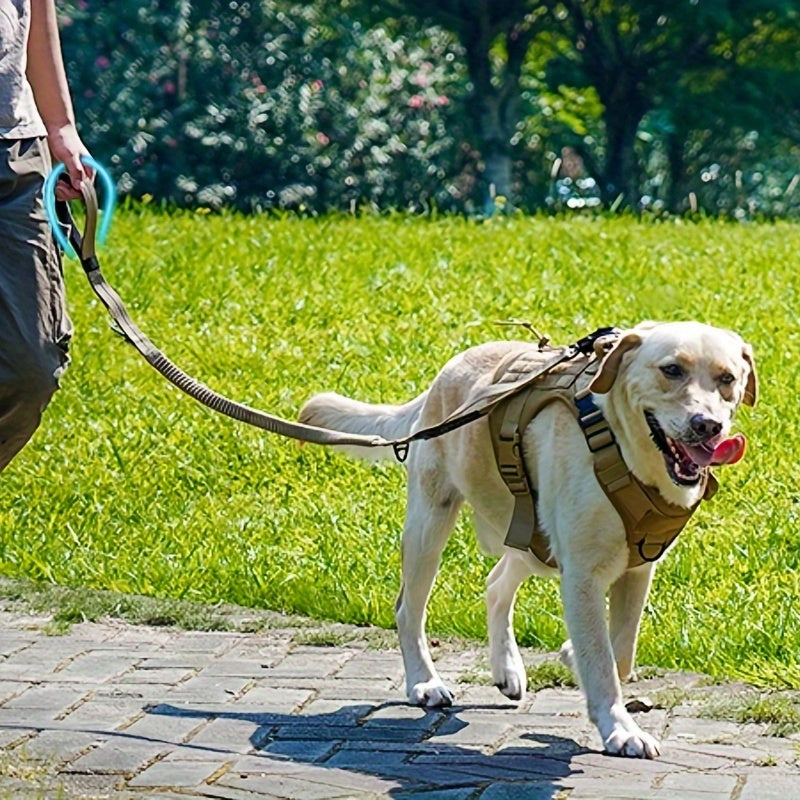 ZCAYNGER Heavy Duty Tactical Dog Leash with Shock Absorption