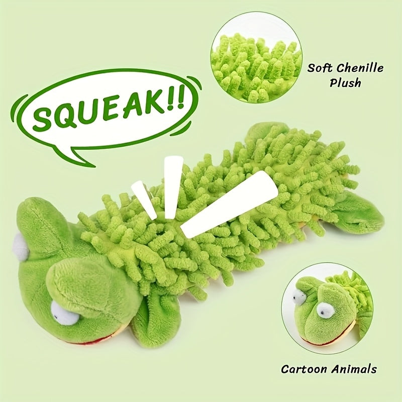 Interactive Plush Squeaky Dog Toys for Fun and Play