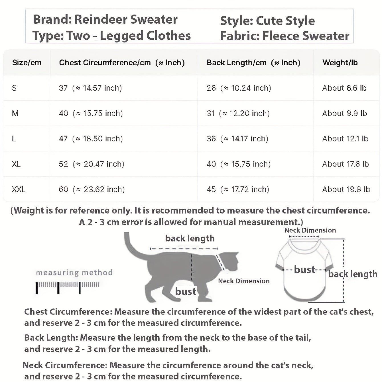 Christmas Dog Hoodie Reindeer Hat Design Pet Sweatshirt