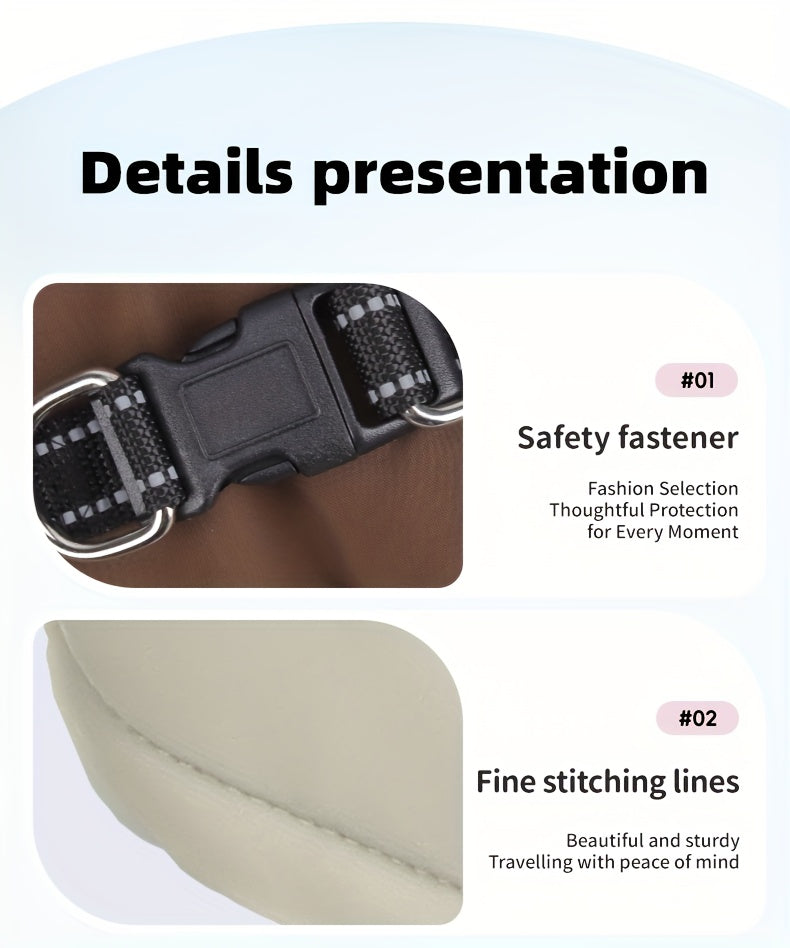 QQLE Autumn Winter Dog Jacket With Hood And Leash Hook