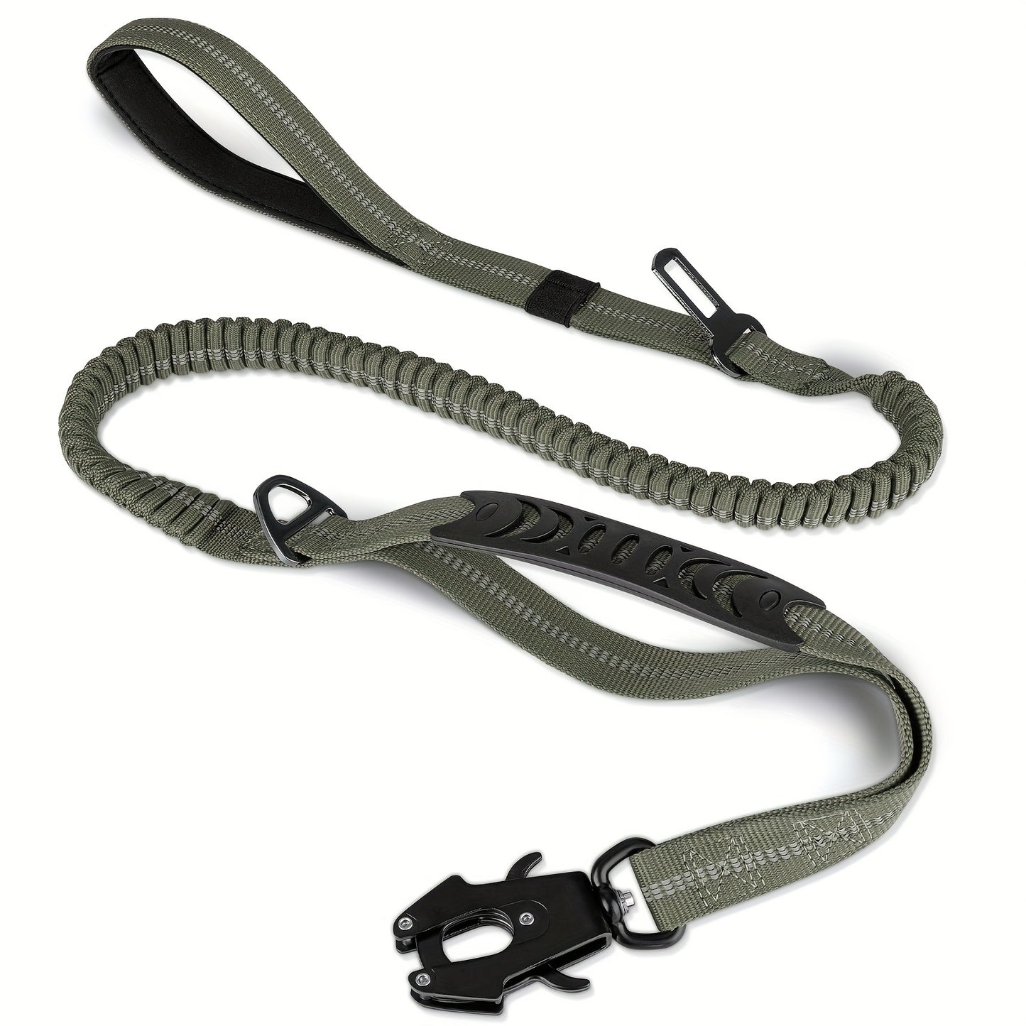 ZCAYNGER Heavy Duty Tactical Dog Leash with Shock Absorption