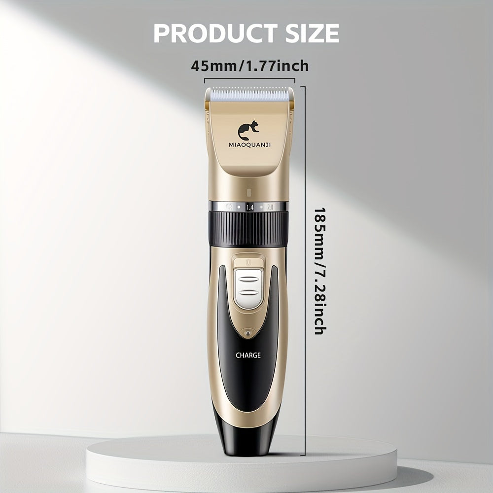 Rechargeable Wireless Pet Grooming Clippers for Dogs and Cats
