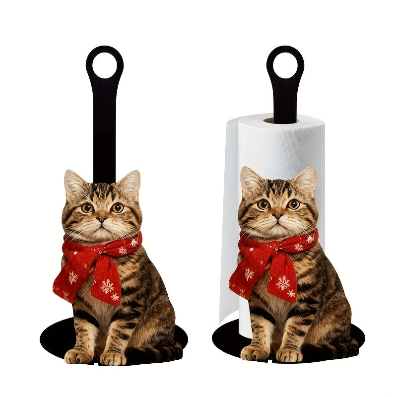 Cast Iron Paper Towel Holder No Installation For Kitchen Countertop