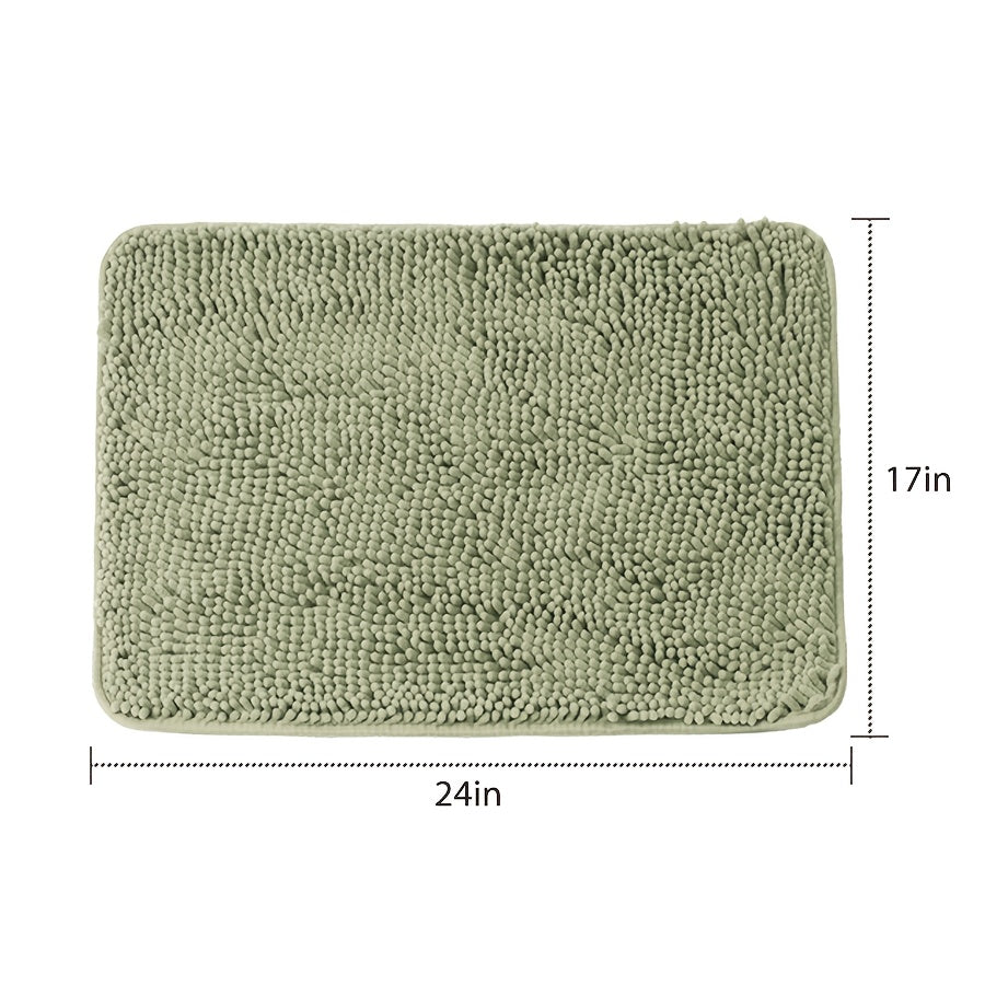 NIUBYAB Highly Absorbent Microfiber Dog Mat Non Slip Washable