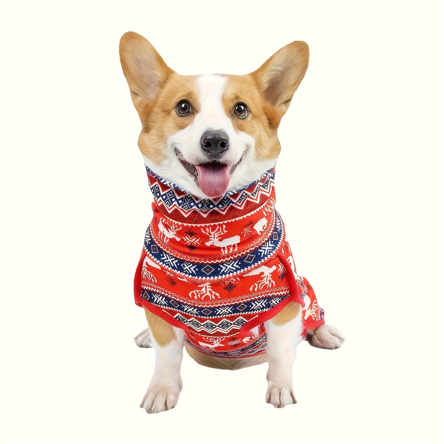 Dog Winter Hooded Sweater Thermal Insulation Machine Washable