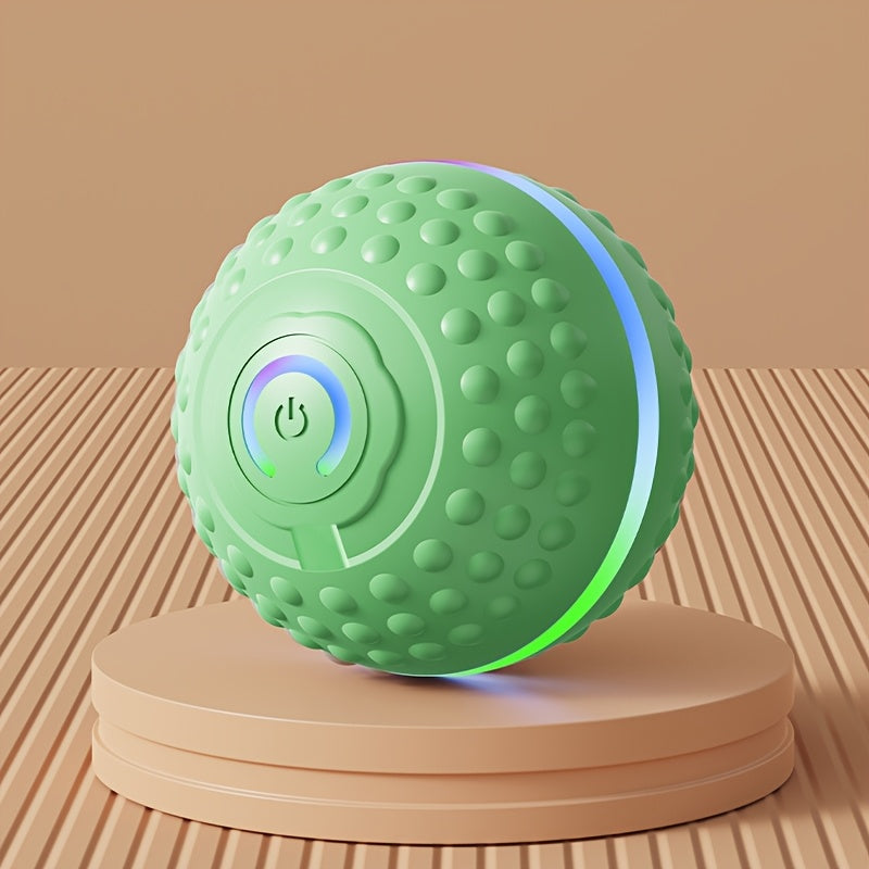 MIAOQUANJI USB Rechargeable Smart Dog Ball for All Breeds