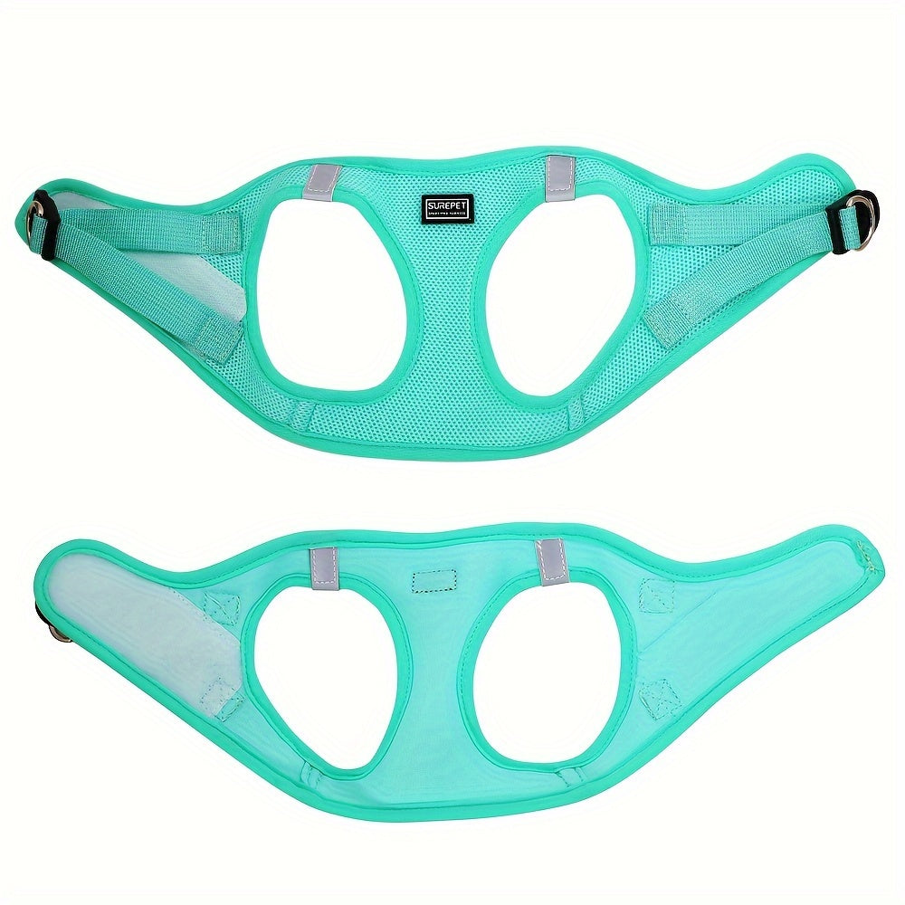 Adjustable Cat Harness with Reflective Strap for Safe Walking