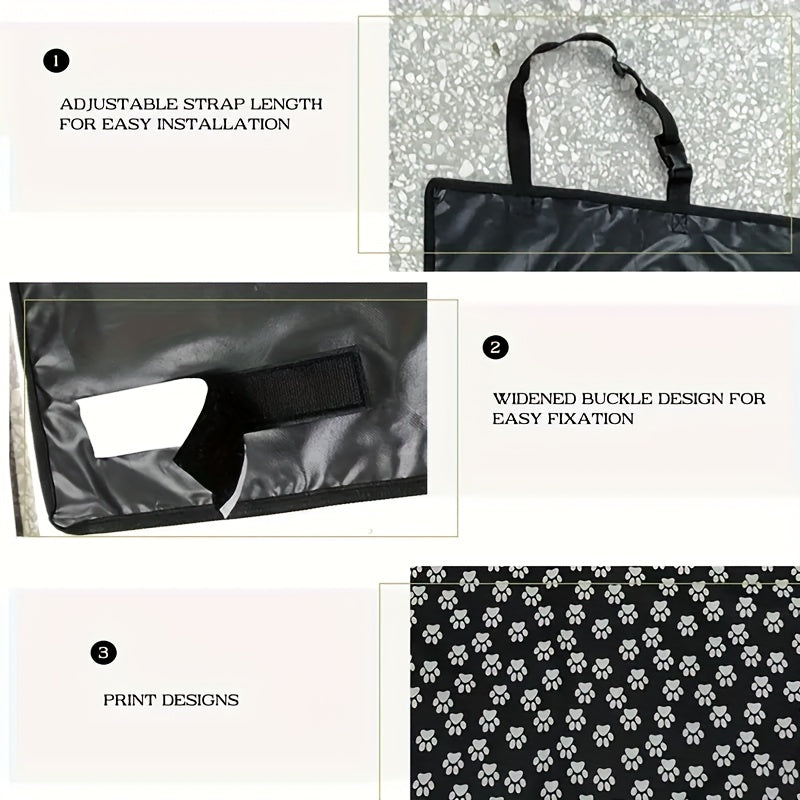 Nylon Pet Car Trunk Mat Non Slip Durable Easy Clean