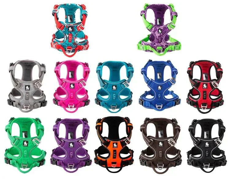 No Pull Dog Harness – Comfortable, Adjustable & Durable Fit All Breeds