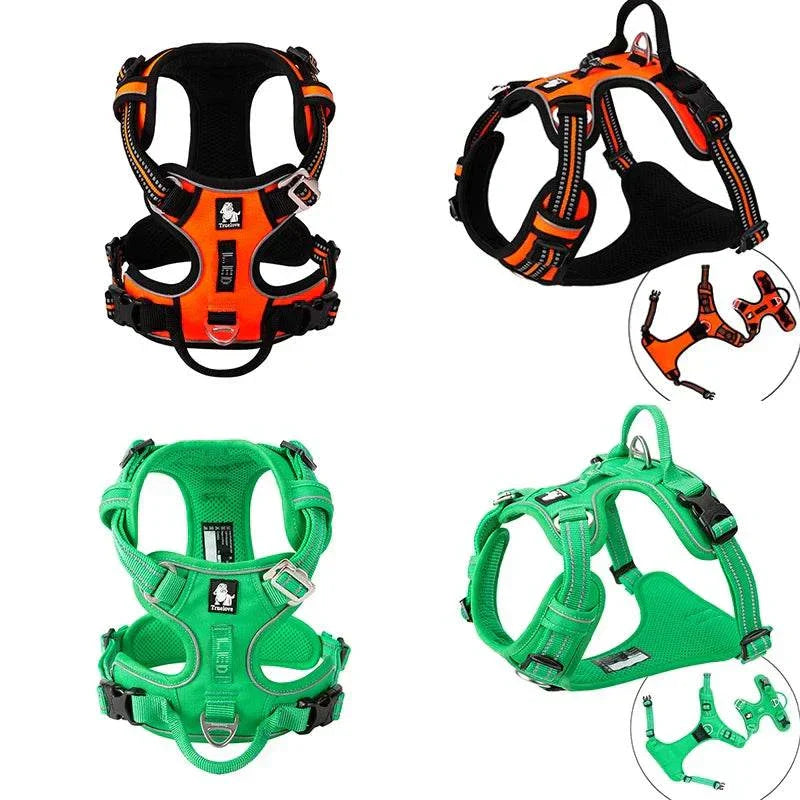No Pull Dog Harness – Comfortable, Adjustable & Durable Fit All Breeds