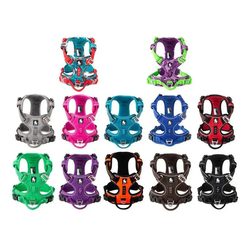 No Pull Dog Harness – Comfortable, Adjustable & Durable Fit All Breeds