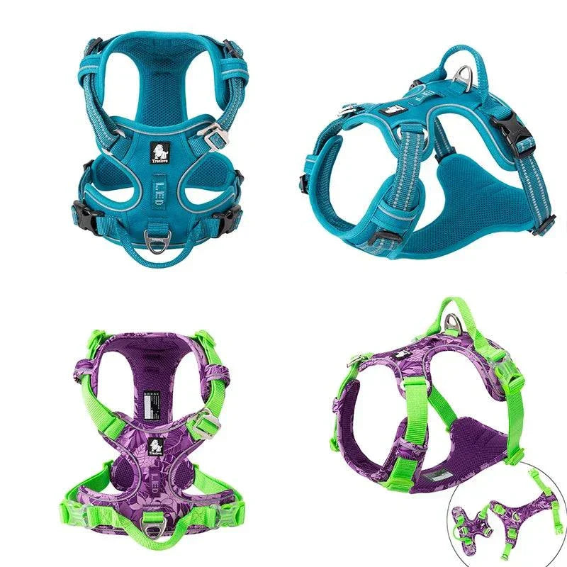 No Pull Dog Harness – Comfortable, Adjustable & Durable Fit All Breeds