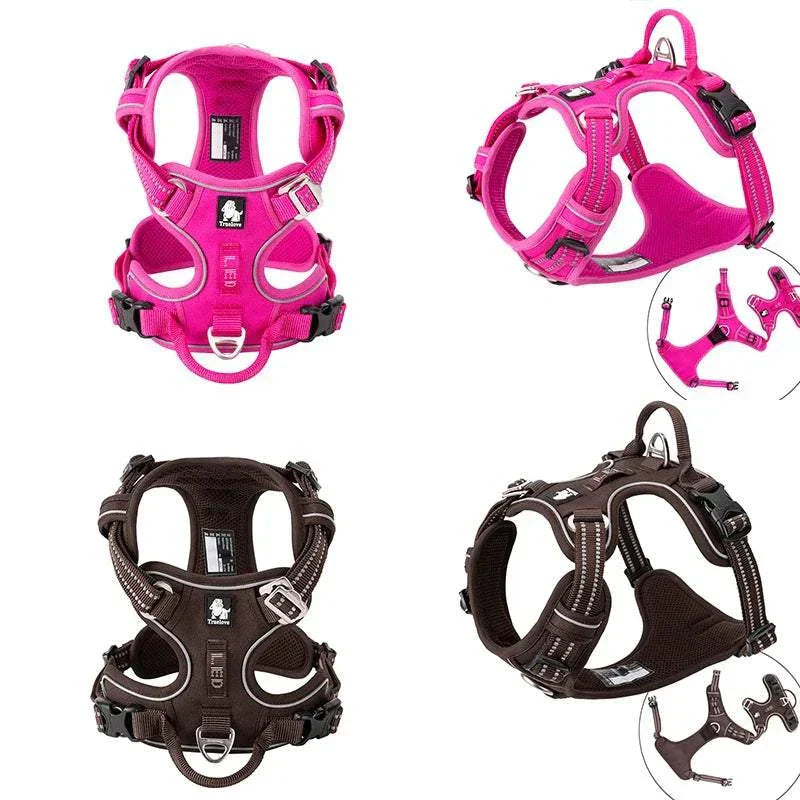 No Pull Dog Harness – Comfortable, Adjustable & Durable Fit All Breeds