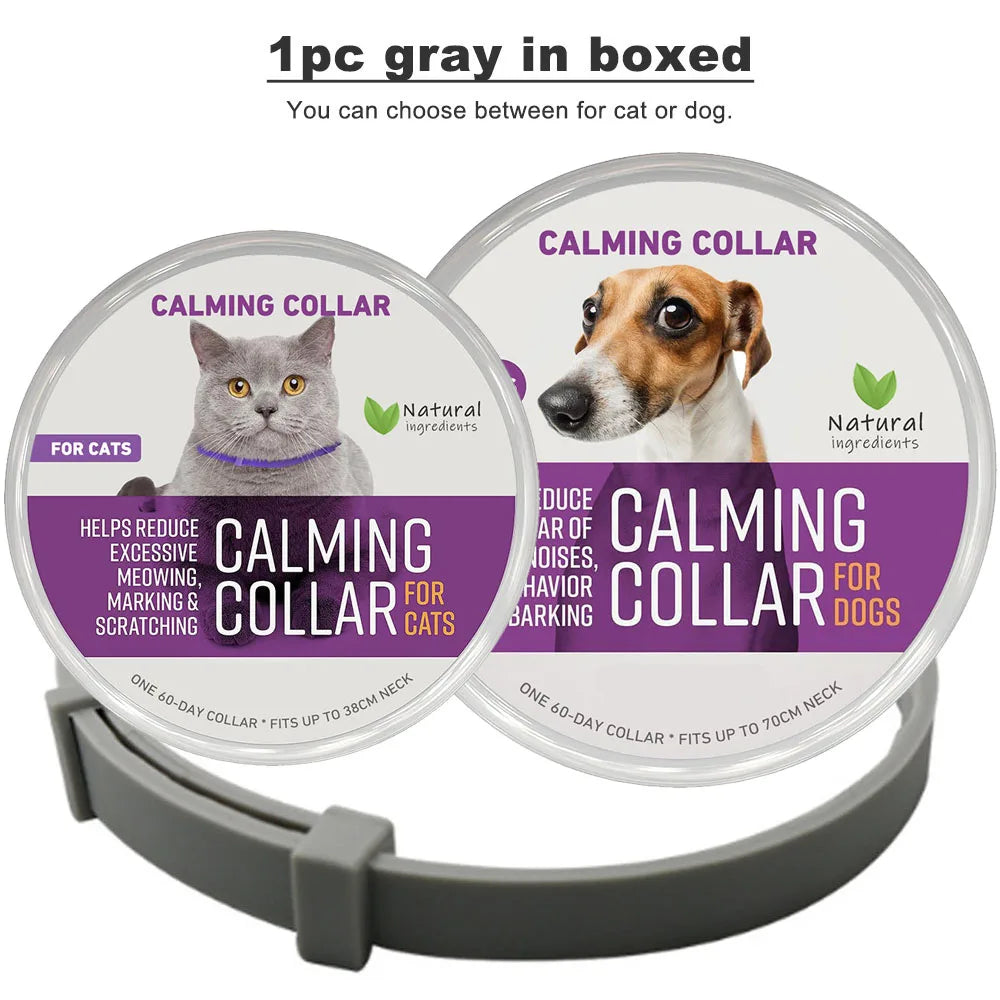 Decoration Pet Calming Collar for Cats and Dogs Breakaway