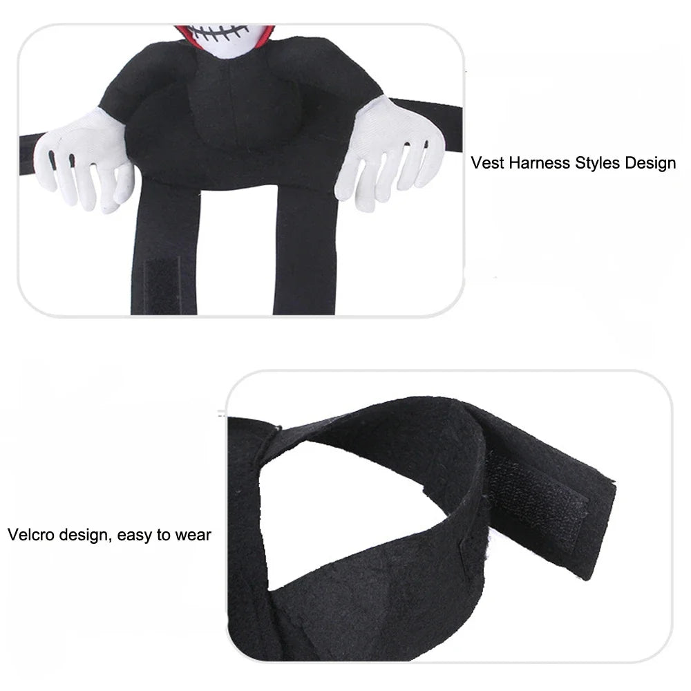 Shishicn Halloween Dog Cat Riding Horse Cosplay Costume