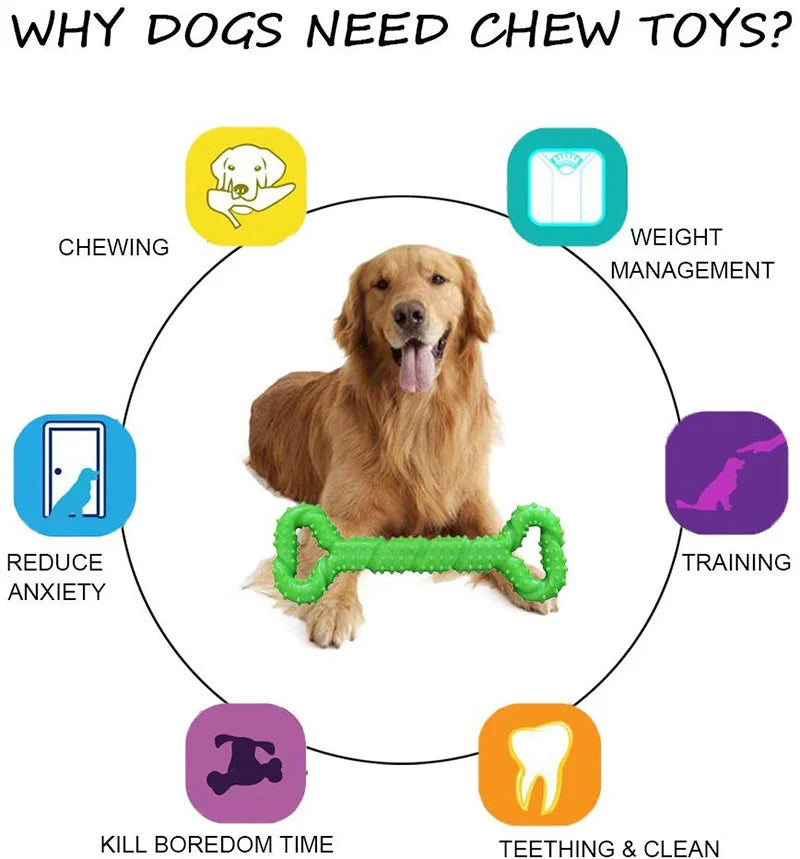 Pet Toys, Dog Toys, Durable Chew Sticks, Chew Bones, Golden Retriever, Border Collie, Labrador, Large Dog Boredom-Relief Toys