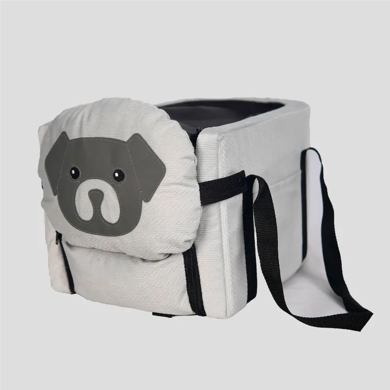 Portable Pet Car Seat Armrest Box Comfortable Travel Cushion for Dogs Cats Large Capacity Multifunction Pet Car Safety