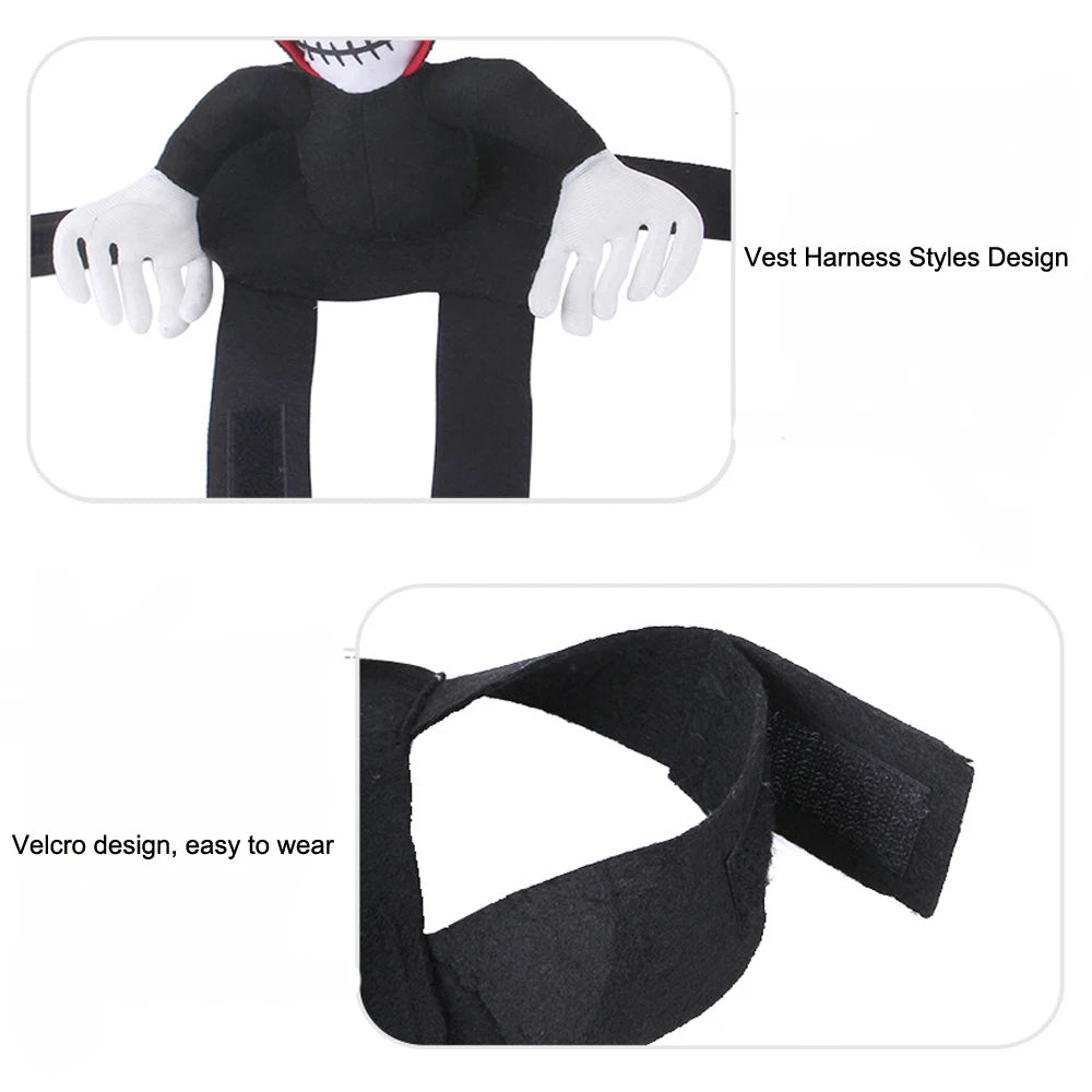 Shishicn Halloween Dog Cat Riding Horse Cosplay Costume