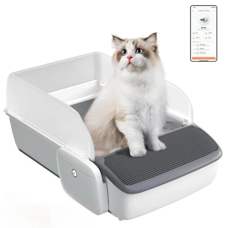 VoFord Automatic Self Cleaning Cat Litter Box Odor Free