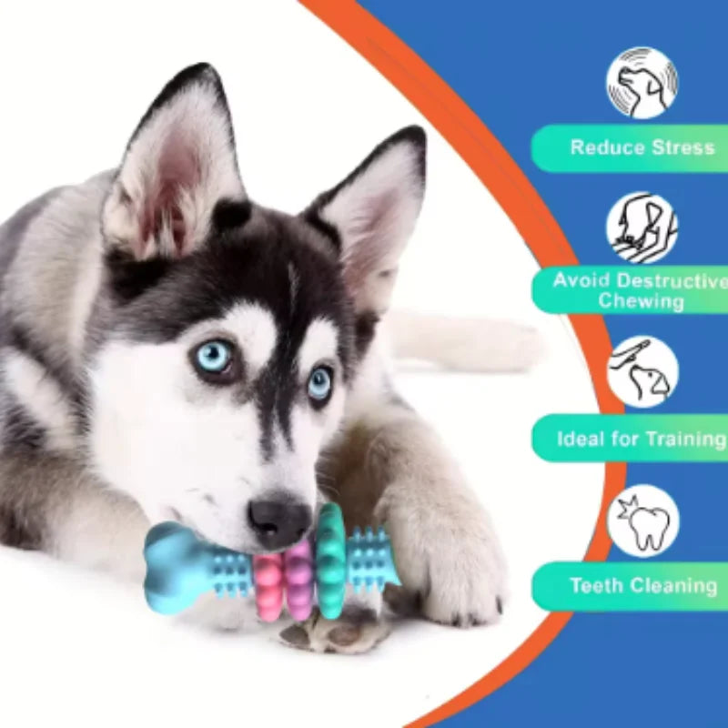 Dog Teething Toy Chew Stick Leak Proof Durable Design