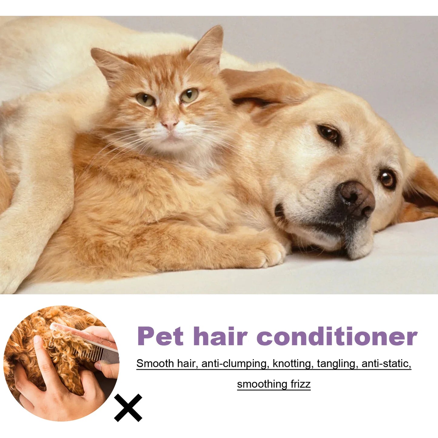 Yegbong Pet Hair Care Cream Cat And Dog Coat Treatment