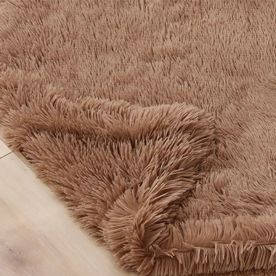 Dog Bed Mat Pet Cat Plush Soft Warm Cushion Pet Washable Candy Colored Blanket Kennel Puppy Pet Cat Dog Supplies Suit For Winter