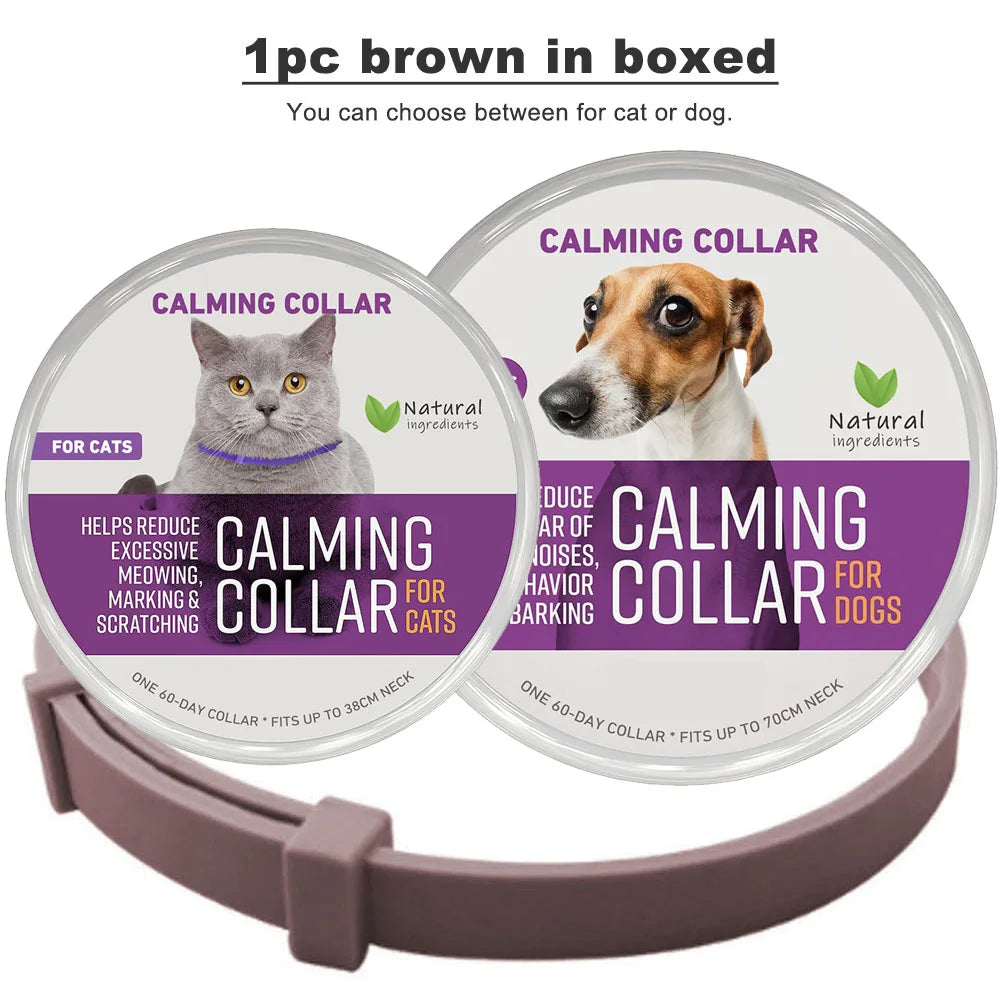 Decoration Pet Calming Collar for Cats and Dogs Breakaway
