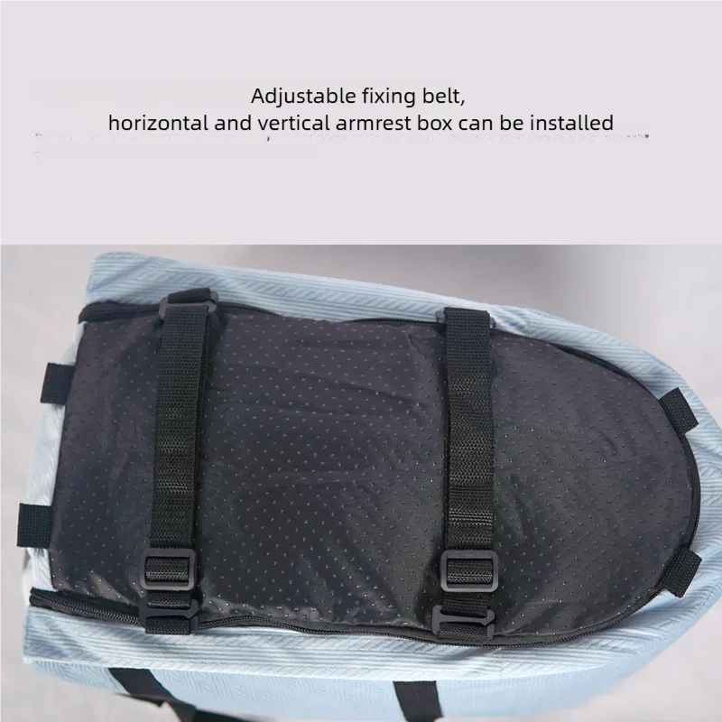 Portable Pet Car Seat Armrest Box Comfortable Travel Cushion for Dogs Cats Large Capacity Multifunction Pet Car Safety