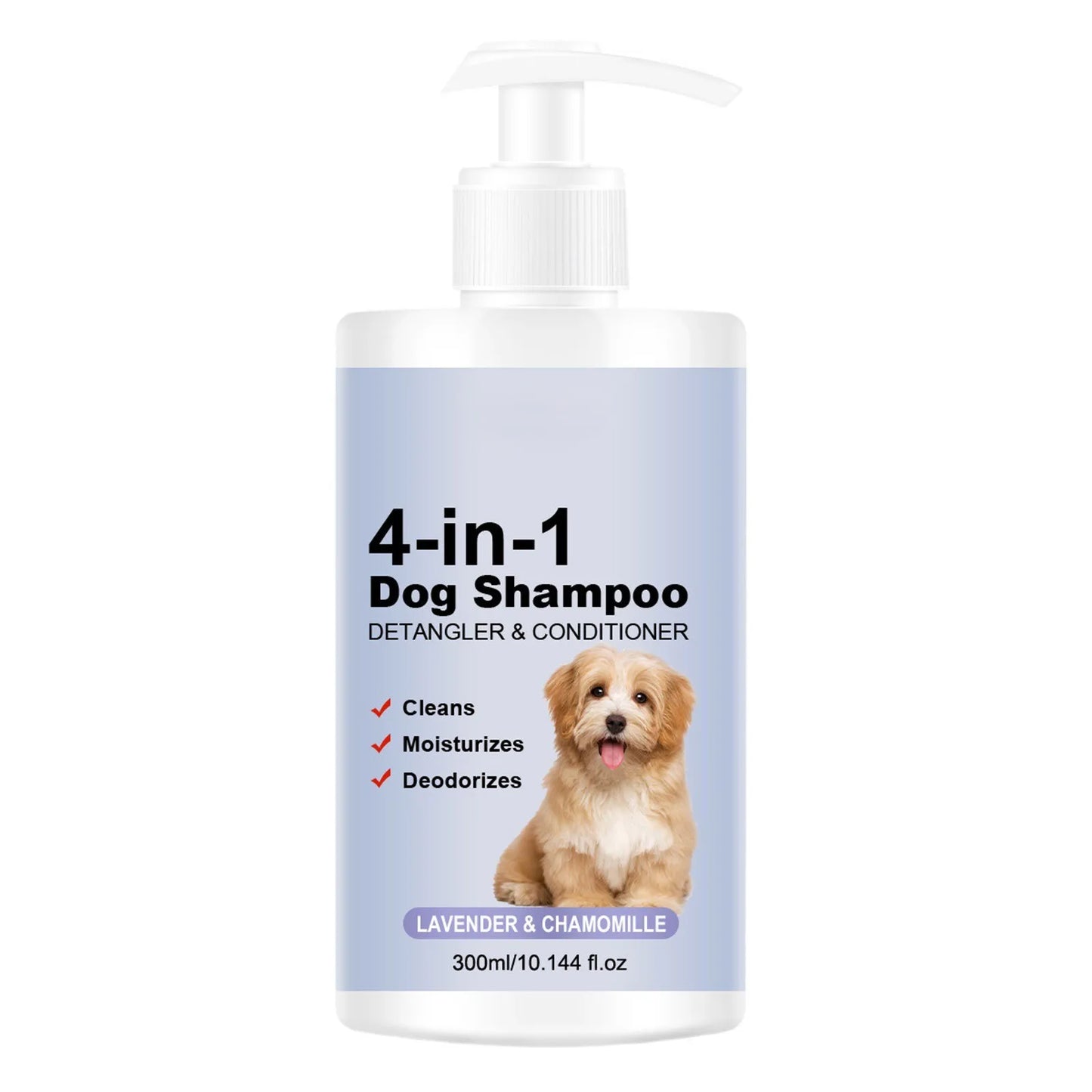 Four In One Calming Dog Shampoo Lavender Chamomile For Dogs