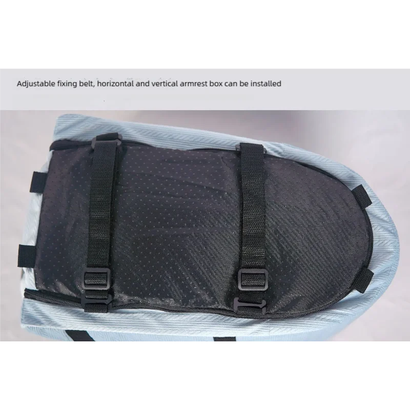 Portable Pet Car Seat Armrest Box Comfortable Travel Cushion for Dogs Cats Large Capacity Multifunction Pet Car Safety